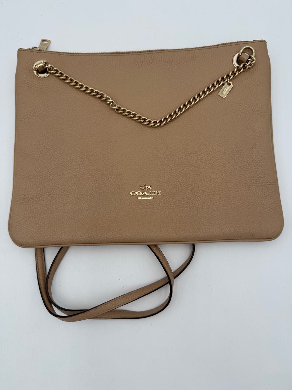 Coach Gold Chain Crossbody Bag Purse